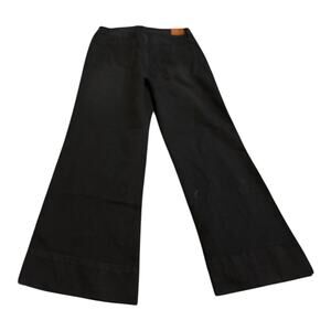 luvamia Black Wide Leg Jeans Size XL NWT